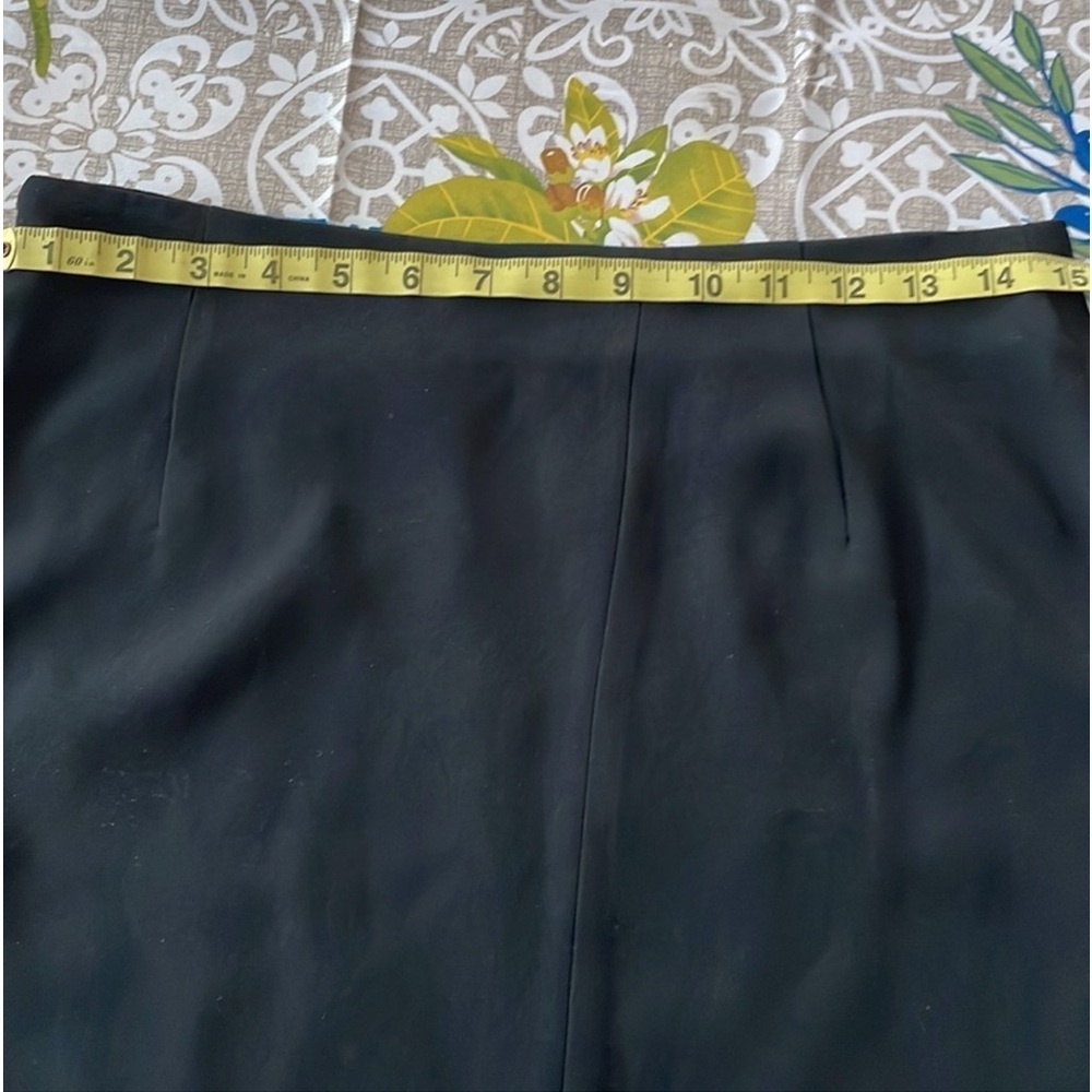 Babaton Zayan Pencil skirt fully lined double slit size 6 black - Picture 11 of 17